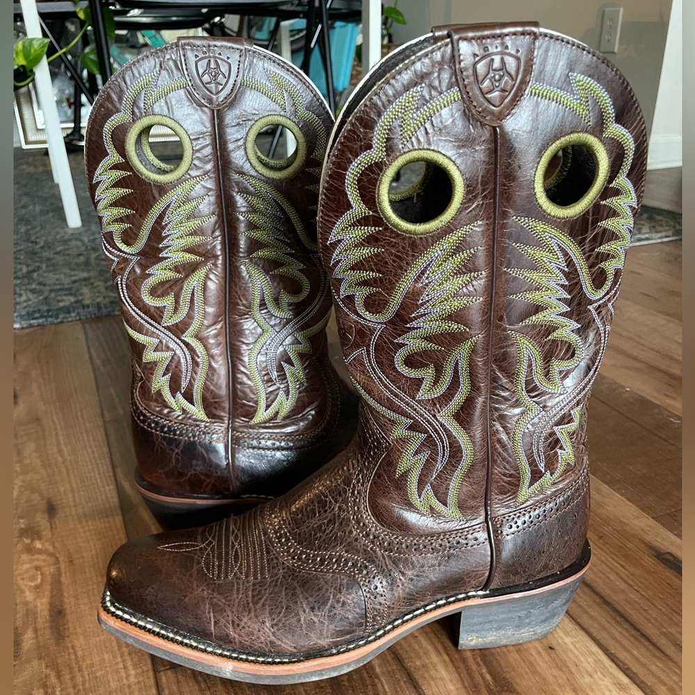 Ariat Men's Cowboy Boots Heritage Square Toe